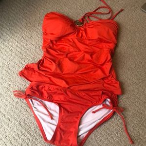 Orange Michael Kors Tankini (M)